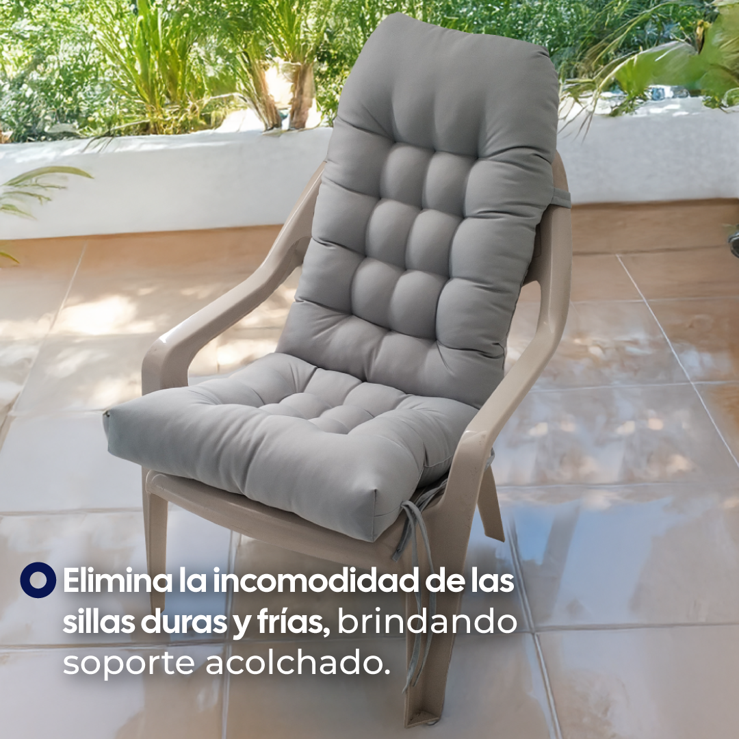 Cojín con Respaldo Relleno Premium