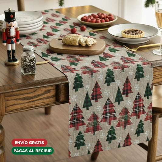 Camino De Mesa Navideño Premium