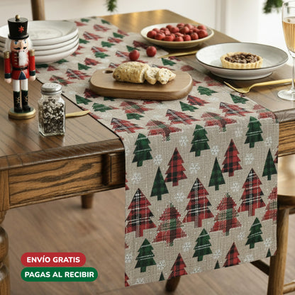 Camino De Mesa Navideño Premium