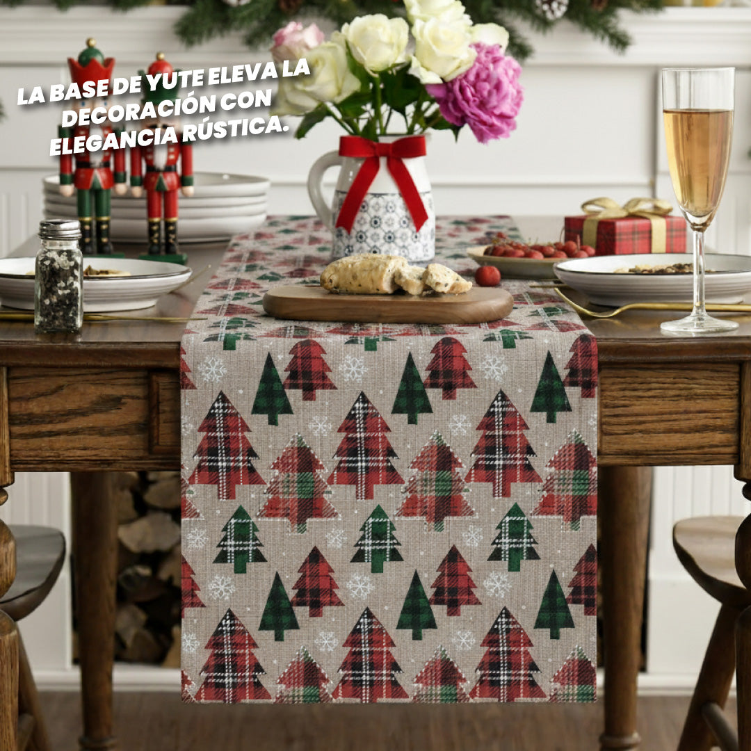 Camino De Mesa Navideño Premium