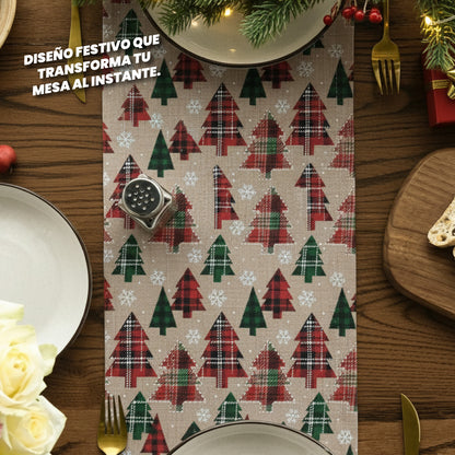 Camino De Mesa Navideño Premium