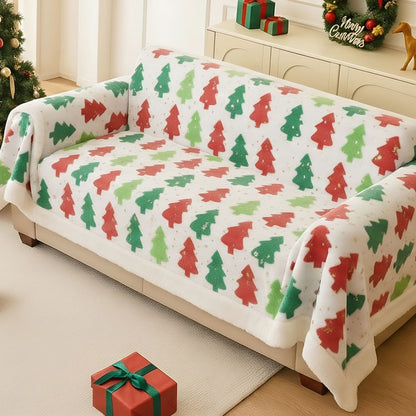 Forro Para Sofá Navideño Premium