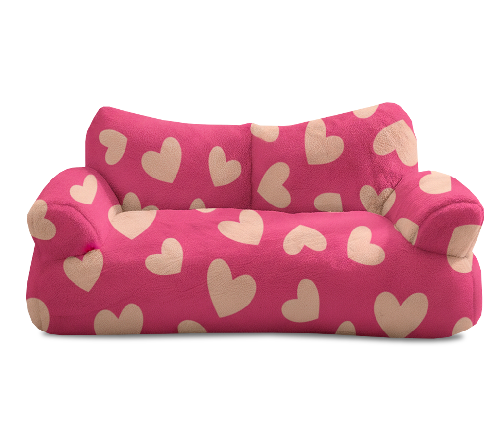 Cama para Gato y Perro Tipo Sofá Lavable Antiestrés