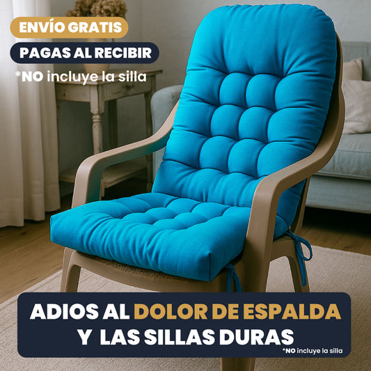 Cojín con Respaldo Relleno Premium
