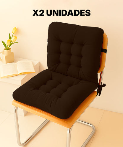 Cojín Para Silla Con Espaldar Confort