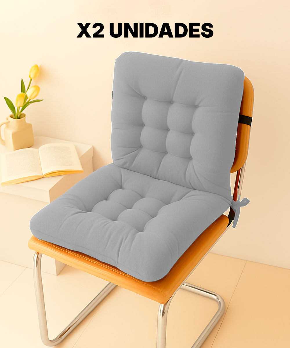 Cojín Para Silla Con Espaldar Confort