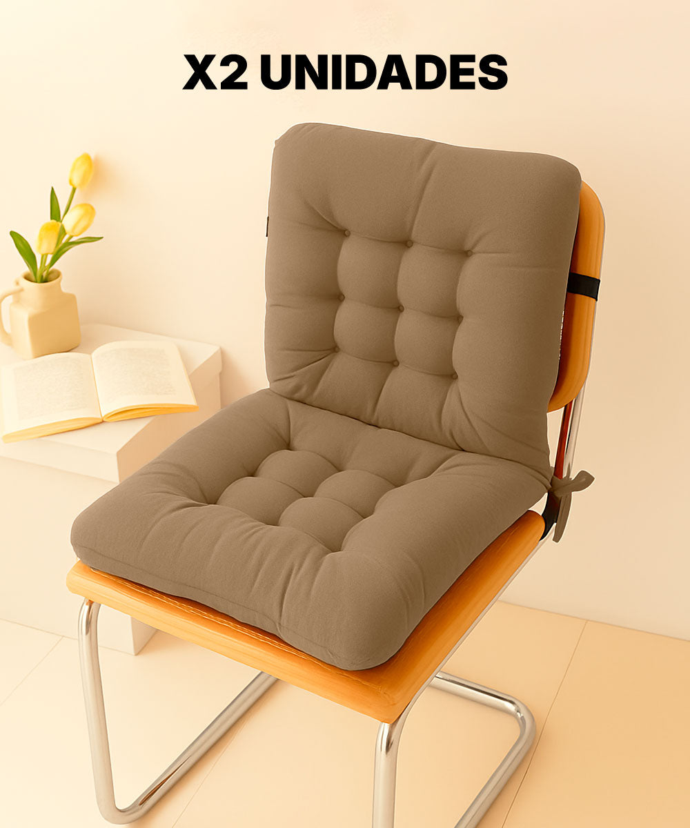 Cojín Para Silla Con Espaldar Confort