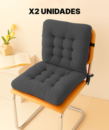 Cojín Para Silla Con Espaldar Confort