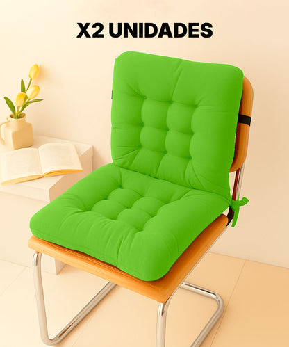 Cojín Para Silla Con Espaldar Confort
