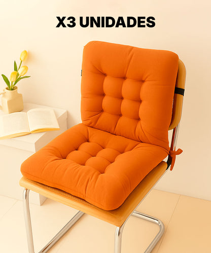 Cojín Para Silla Con Espaldar Confort