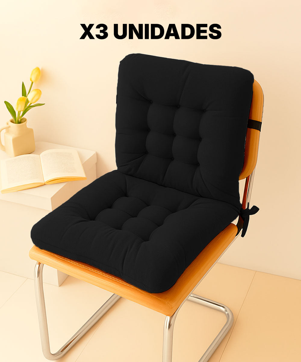 Cojín Para Silla Con Espaldar Confort