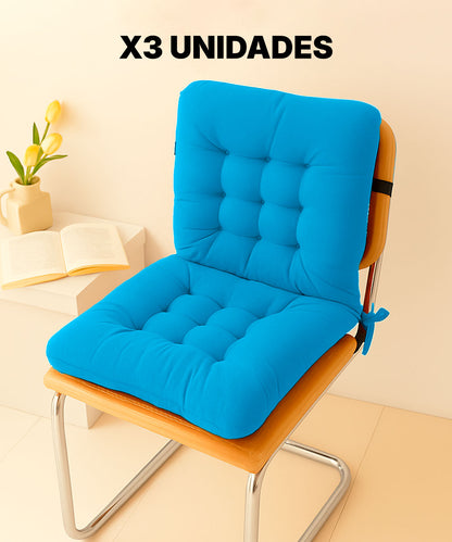 Cojín Para Silla Con Espaldar Confort
